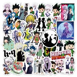 Hunter x Hunter anime waterproof stickers (50pcs a set)