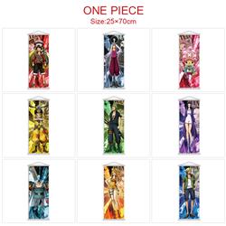One piece anime wallscroll 25*70cm price for 5 pcs