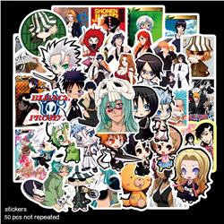 Bleach anime waterproof stickers (50pcs a set)