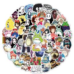 TOTORO anime waterproof stickers (100pcs a set)