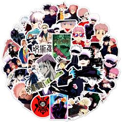 Jujutsu Kaisen anime waterproof stickers (50pcs a set)
