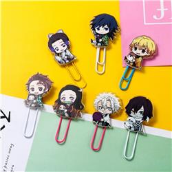 demon slayer kimets anime paper clip