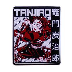 demon slayer kimets anime Brooch