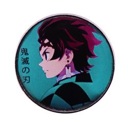 demon slayer kimets anime Brooch