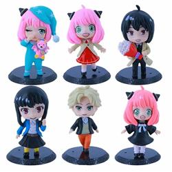 SPY×FAMILY anime figure 10-11cm 6 pcs a set