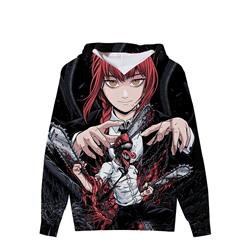 chainsaw man anime hoodie