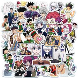 Hunter x Hunter anime waterproof stickers (50pcs a set)