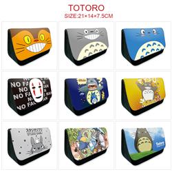 TOTORO anime pencil bag 21*14*7.5cm