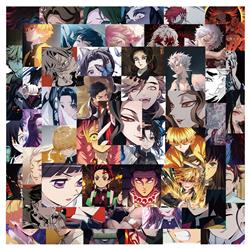 demon slayer kimets anime waterproof stickers (54pcs a set)