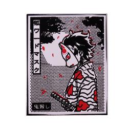 demon slayer kimets anime pin