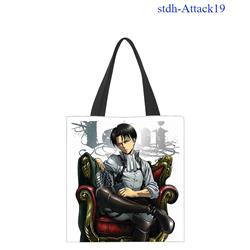 Attack On Titan anime bag 33*37cm