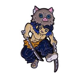 demon slayer kimets anime pin