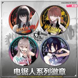 chainsaw man anime badge