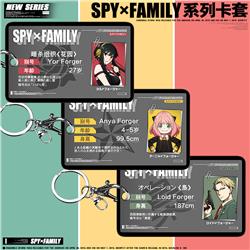 SPY×FAMILY anime ferrule keychain
