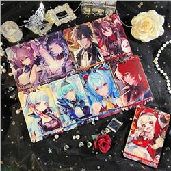 Genshin Impact anime ferrule keychain