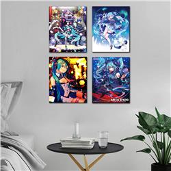 Hatsune Miku anime painting 30x40cm(12x16inches)