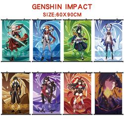 Genshin Impact anime wallscroll 60*90cm