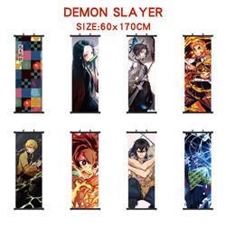 demon slayer kimets anime wallscroll 60*170cm