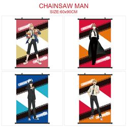 chainsaw man anime wallscroll 60*90cm