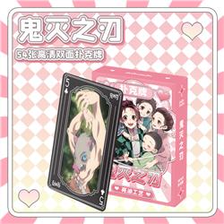 demon slayer kimets anime poker 54 pcs a set