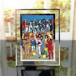 Gundam anime Crystal photo frame