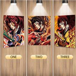 demon slayer kimets anime 3d poster