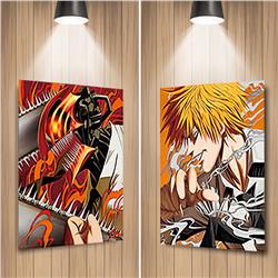 chainsaw man anime 3d poster