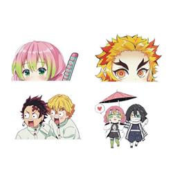 demon slayer kimets anime car sticker