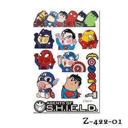 Avengers anime car sticker