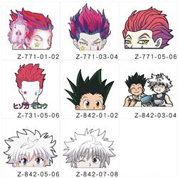 Hunter x Hunter anime car sticker