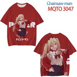 chainsaw man anime T-shirt