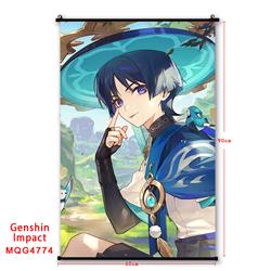 Genshin Impact anime wallscroll 60*90cm