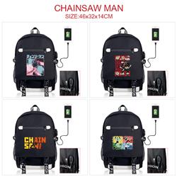 chainsaw man anime bag