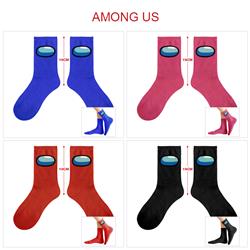among us anime socks 5 pcs a set