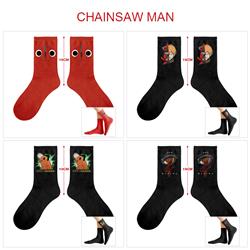 chainsaw man anime socks 5 pcs a set