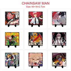 chainsaw man anime painting