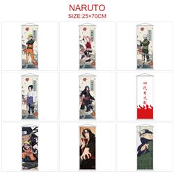 Naruto anime wallscroll 25*70cm price for 5 pcs