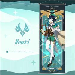 Genshin Impact anime wallscroll 25*75cm
