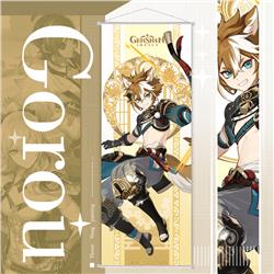 Genshin Impact anime wallscroll 25*75cm