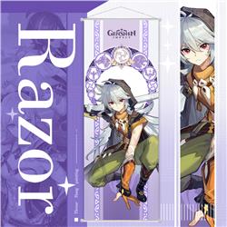 Genshin Impact anime wallscroll 25*75cm