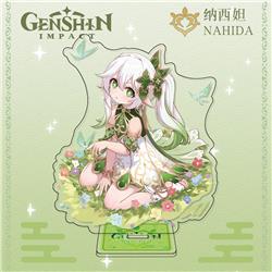 Genshin Impact anime Standing Plates 15cm