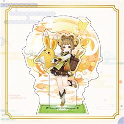 Genshin Impact anime Standing Plates 15cm