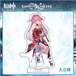 Genshin Impact anime Standing Plates 15cm