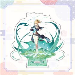 Genshin Impact anime Standing Plates 15cm