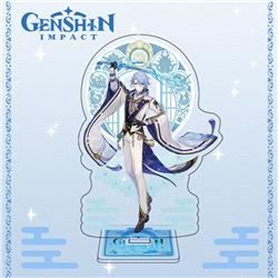 Genshin Impact anime Standing Plates 15cm