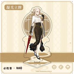 Genshin Impact anime Standing Plates 15cm