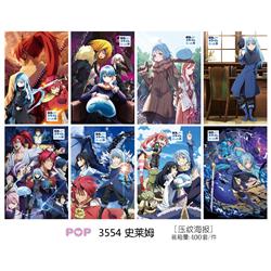 That Time I Got Reincarnated as a Slime anime poster price for a set of 8 pcs
