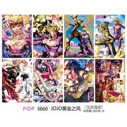 JoJos Bizarre Adventure anime poster price for a set of 8 pcs
