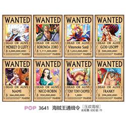 One piece anime poster price for a set of 8 pcs