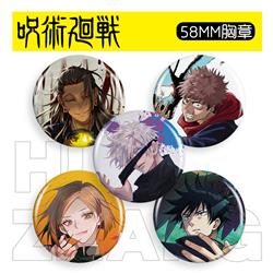 Jujutsu Kaisen anime badge 58mm